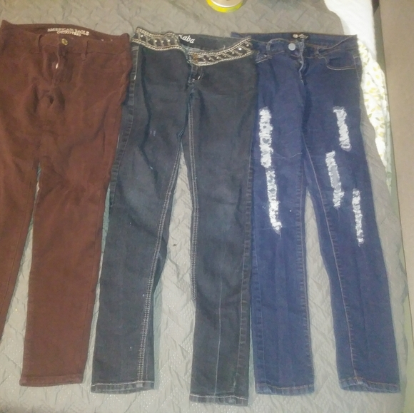 Size 7 pants lot!! - Picture 1 of 6